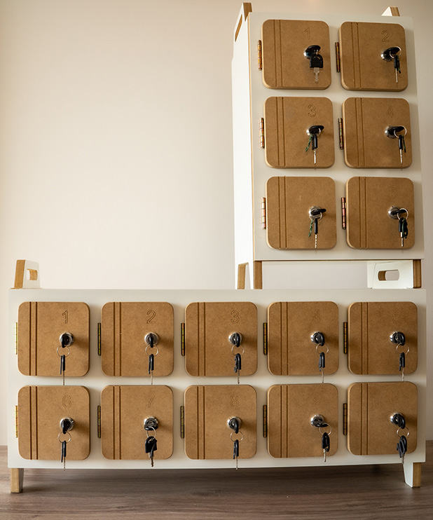 Mini lockers