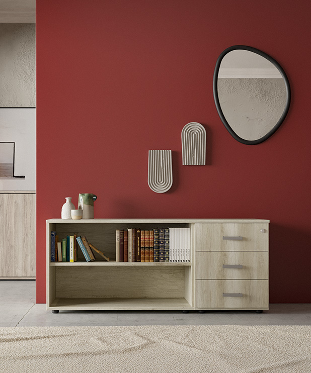Credenza con cajonera