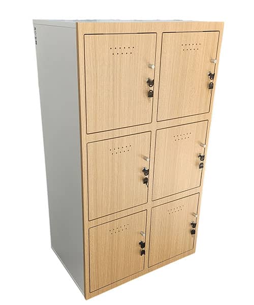 Locker 6 puertas